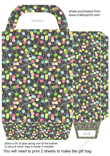 Dressmaking pins gift bag 2