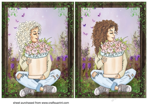 2 Take time to smell the flowers card fronts