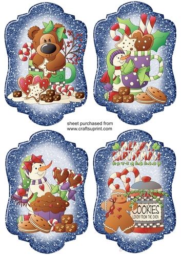 4 Sweet Christmas toppers