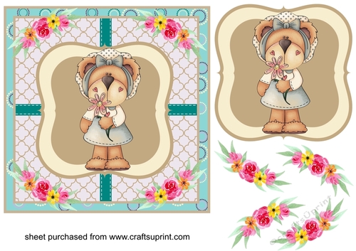 Garden ted card front 4