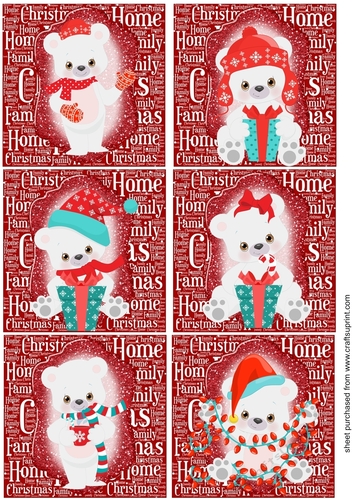 6 Polar bear toppers