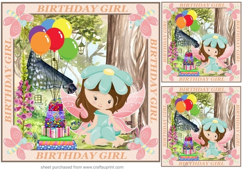 3 Butterfly birthday girl card fronts2