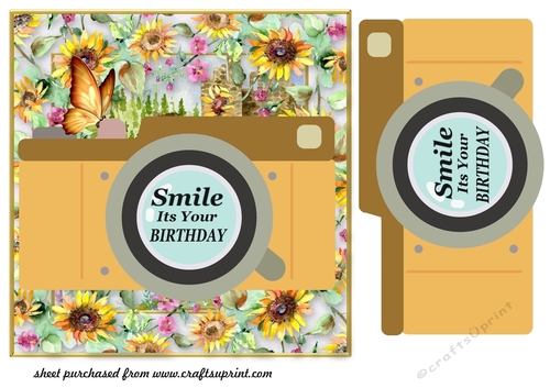 Smile its your birthday card front 1