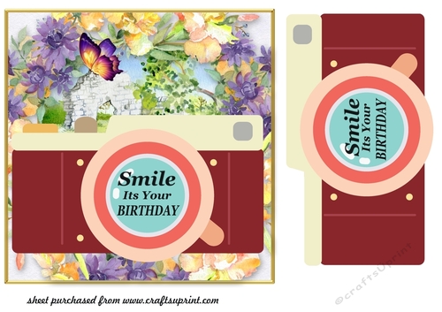 Smile its your birthday card front 2