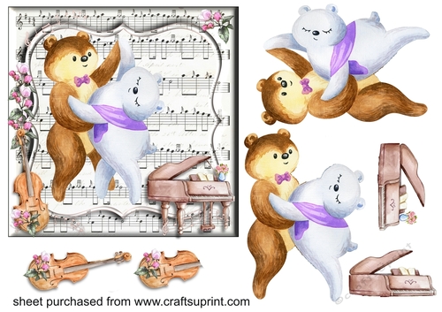 Waltz card front
