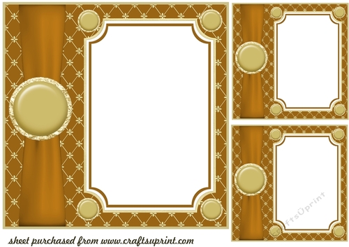 3 Coffee card front/topper blanks 1