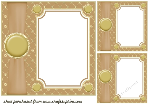 3 Coffee card front/topper blanks 2
