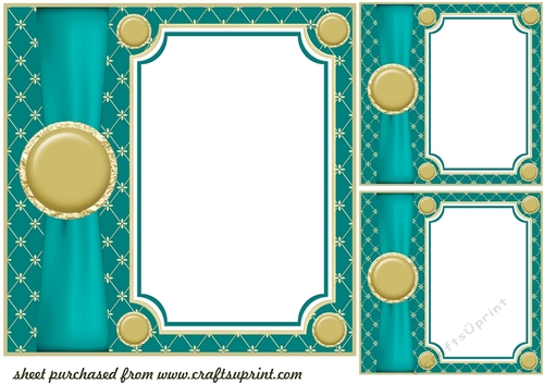 3 Jade card front/topper blanks 1