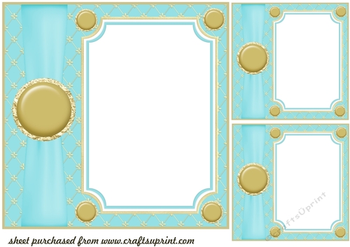 3 Jade card front/topper blanks 3
