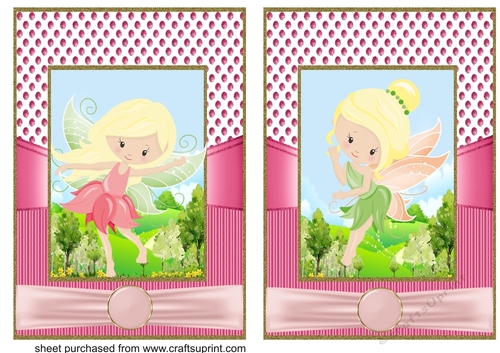 2 Pink fairy card fronts 1