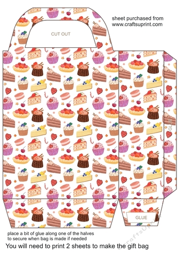 All about cakes gift bag 2