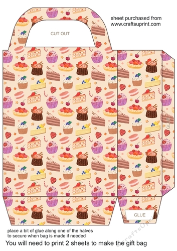 All about cakes gift bag 3
