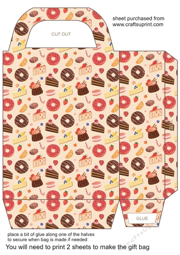All about cakes gift bag 6