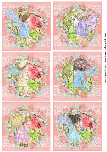 6 Little fairy toppers
