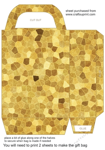 Bee themed gift bag 6