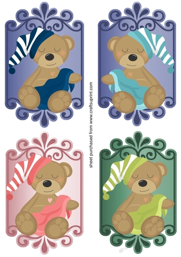 4 Baby bear toppers