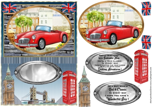 Best of British card front 3