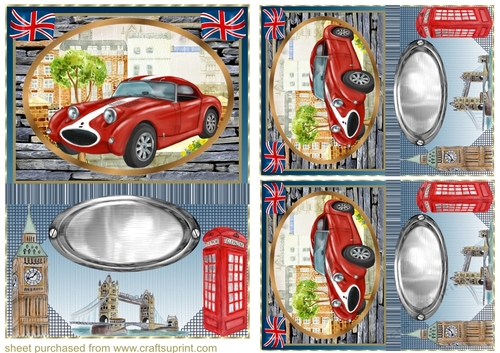 3 Best of British card front/topper (value sheet) 2