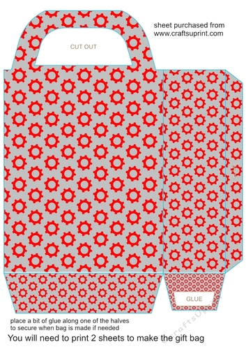 Robots gift bag 4