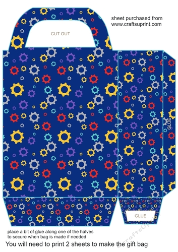 Robots gift bag 5