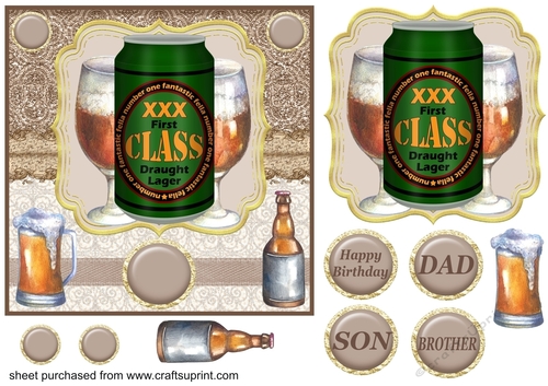 Male beer card front 3