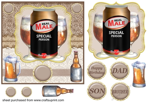 Male beer card front 5
