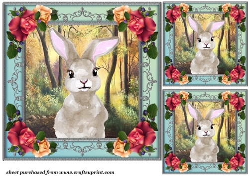 3 Autumn wildlife card front/toppers(value sheet) 1