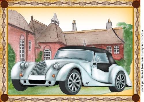 Large vintage car topper 4