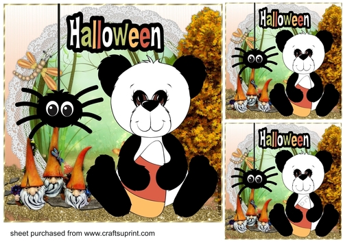 3 Halloween bear card front/toppers 4