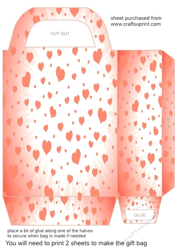 Hearts gift bag 3