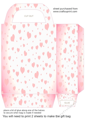 Hearts gift bag 5