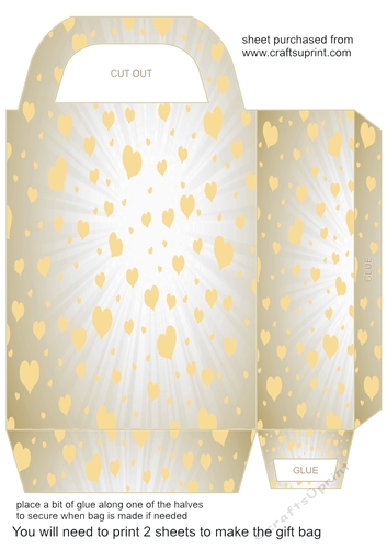 Hearts gift bag 6
