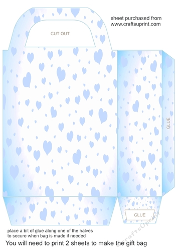 Hearts gift bag 7