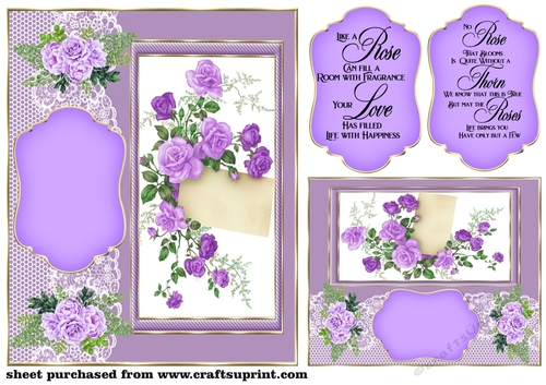 Lilac roses card front (n)1