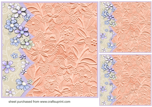 3 All about the flowers card front/topper blanks 2