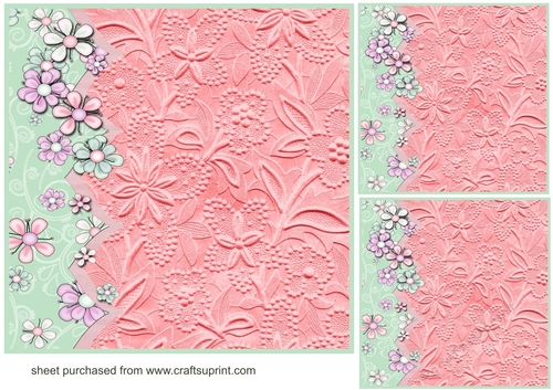 3 All about the flowers card front/topper blanks 3