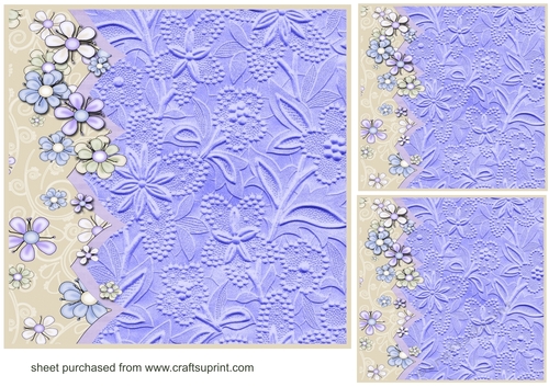 3 All about the flowers card front/topper blanks 4