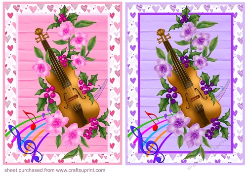 2 Love music card fronts