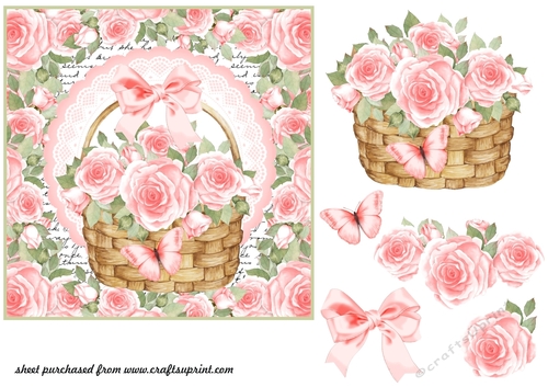 All about the roses card front