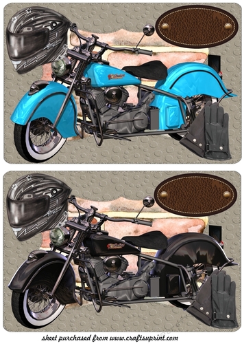 2 Motorbike toppers 1