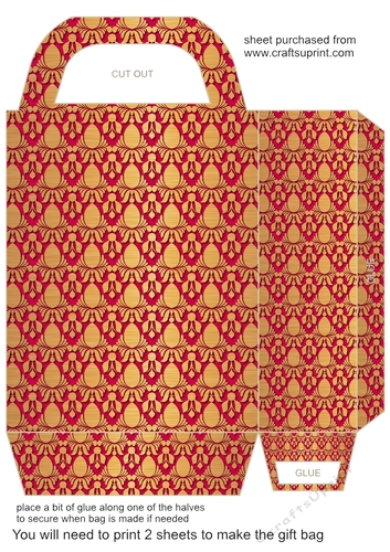 Art Deco gift bag 1