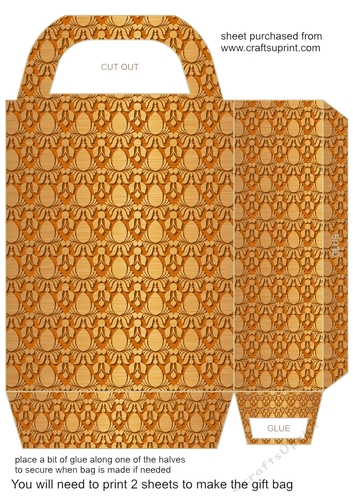 Art Deco gift bag 3