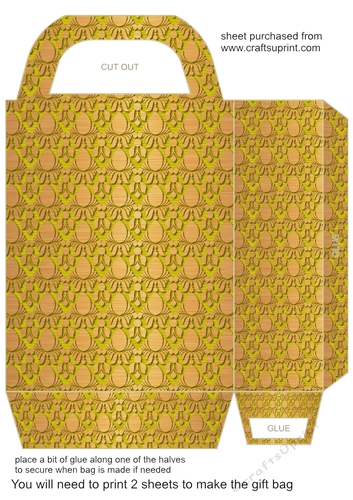 Art Deco gift bag 4