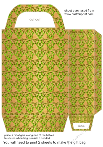Art Deco gift bag 5