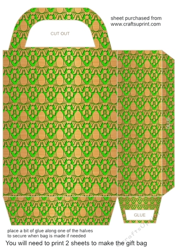 Art Deco gift bag 6