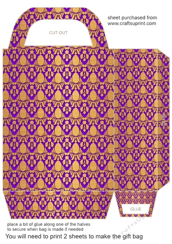 Art Deco gift bag 12