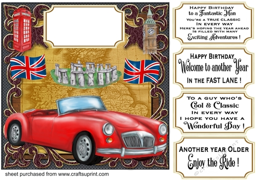 Just a bit of sightseeing card front 1