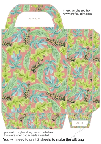 Tropical gift bag 5