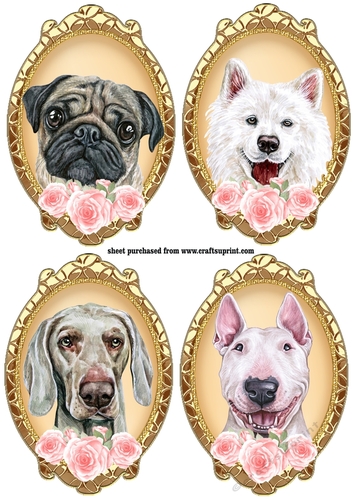 4 cute rose pup toppers 2