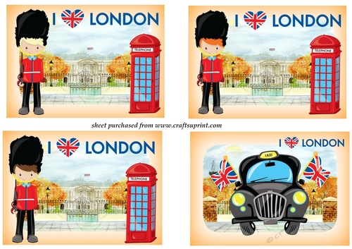 4 I love London toppers